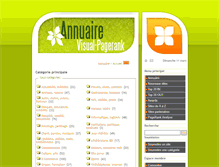 Tablet Screenshot of annuaire.visual-pagerank.biz